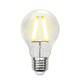 Лампа светодиодная филаментная (UL-00001372) Uniel E27 8W 4000K прозрачная LED-A60-8W/NW/E27/CL PLS0