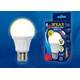 Лампа светодиодная диммируемая (UL-00004290) Uniel E27 12W 3000K матовая LED-A60 12W/3000K/E27/FR/DI, изображение 2