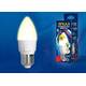 Лампа светодиодная диммируемая (UL-00004296) Uniel E14 7W 3000K матовая LED-C37 7W/3000K/E14/FR/DIM, изображение 2