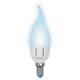 Лампа светодиодная диммируемая (UL-00004298) Uniel E14 7W 4000K матовая LED-CW37 7W/4000K/E14/FR/DIM