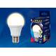 Лампа светодиодная (UL-00005032) Uniel E27 13W 6500K матовая LED-A60 13W/6500K/E27/FR PLP01WH, изображение 2