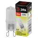 Лампа галогенная ЭРА G9 40W 2700K матовая G9-JCD-40-230V-FR C0027368, изображение 2