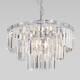 Подвесная люстра Eurosvet Elegante 10130/8 хром/прозрачный хрусталь Strotskis Smart a060642, изображение 2