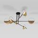 Потолочная люстра Eurosvet Grazia 70148/6 черный/золото Smart a062042