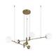 Подвесная люстра Eurosvet Planet 70146/6 латунь Smart a062028