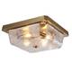 Потолочный светильник Crystal Lux DAMIAN PL4 BRASS, изображение 3