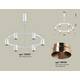 Подвесная люстра Ambrella Light Traditional DIY (С9021, N6135) XB9021153, изображение 2