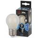 Лампа светодиодная Эра E27 7W 4000K F-LED P45-7W-840-E27 frost Б0027959