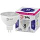 Лампа светодиодная Эра GU5.3 8W 6000K LED Lense MR16-8W-860-GU5.3 Б0054940