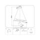 Подвесной светильник Ambrella Light Comfort LineTech FL66299, изображение 9