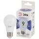 Лампа светодиодная Эра E27 9W 6000K LED A60-9W-860-E27 Б0032248, изображение 2