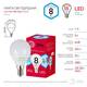 Лампа светодиодная Эра E14 8W 4000K LED P45-8W-840-E14 R Б0052440, изображение 5