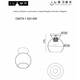 Потолочный светильник iLamp Mono C6079-1 BK+SM, изображение 3