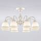 Потолочная люстра Eurosvet Campina 60107/8 белый с золотом