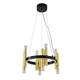 Подвесная люстра Indigo Fiamma 13027/8P Black V000106L, изображение 2