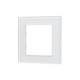 Рамка одноместная Arlight FRM-GLARE-GS-1-WH 043786
