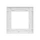 Рамка одноместная Arlight FRM-GLARE-GS-1-WH 043786, изображение 2