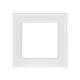 Рамка одноместная Arlight FRM-GLARE-GS-1-WH 043786, изображение 3