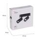 Трековый магнитный светильник Reluce 13005-9.3-002UR magnetic LED2x5W BK, изображение 3