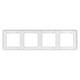 Рамка четырехместная Arlight FRM-VERSA-PL-4-WH 045187, изображение 3
