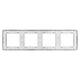 Рамка четырехместная Arlight FRM-VERSA-PL-4-BK 045188, изображение 2
