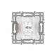 Механизм компьютерной розетки Arlight SCT-MPC1-PL-WH 045301, изображение 2
