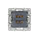 Механизм выключателя одноклавишный перекрестный  Arlight SWT-MKX1-PL-WH (250V, 16A) 043718, изображение 3