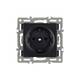 Механизм электрической розетки Arlight SCT-MEU1-PL-BK (250V, 16A) 043731, изображение 2