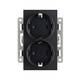 Механизм электрической розетки Arlight SCT-MEUD-PL-BK (250V, 16A) 043765, изображение 3