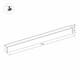Трековый магнитный светильник Arlight MAG-FLAT-45-L605-18W Warm3000 (BK, 100 deg, 24V, DALI) 046584, изображение 4