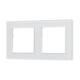 Рамка двухместная Arlight FRM-GLARE-GS-2-WH 043796