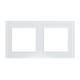 Рамка двухместная Arlight FRM-GLARE-GS-2-WH 043796, изображение 3