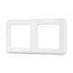 Рамка двухместная Arlight FRM-VERSA-PL-2-WH 043776