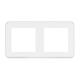 Рамка двухместная Arlight FRM-VERSA-PL-2-WH 043776, изображение 2