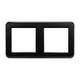 Рамка двухместная Arlight FRM-VERSA-PL-2-BK 043778, изображение 3