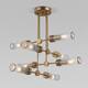 Потолочная люстра Eurosvet Oriens 60166/8 латунь Smart a068072