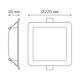 Встраиваемый светильник Gauss Elementary Downlight 998520224, изображение 7