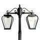 Садово-парковый светильник Feron Бильбао PL748 51278, изображение 2