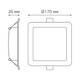 Встраиваемый светильник Gauss Elementary Downlight 998420218, изображение 7