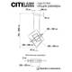 Подвесная люстра Citilux Cube CL719241, изображение 12