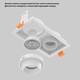 Встраиваемый светильник Crystal Lux CLT 069C2 WH, изображение 7