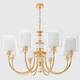 Подвесная люстра Crystal Lux ELENA SP8 GOLD, изображение 4