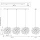 Подвесной светильник Lightstar Extra (721134+572124 ) L3PL721134, изображение 4