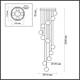 Каскадная люстра Odeon Light Jemstone 5085/60L, изображение 2