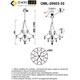 Подвесная люстра Omnilux Perelli OML-29603-30, изображение 2
