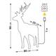 Светодиодная фигура Uniel ULD-R501 220V DEER UL-00011051, изображение 4