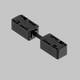 Cоединитель питания для магнитного шинопровода IMEX Ut25 IL.0007.3010-120-BK, изображение 2
