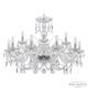 Подвесная люстра Bohemia Ivele Crystal 105/10+5/300 Ni