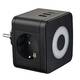 Разветвитель сетевой с выключателем Uniel S-GES2-16SBUC BLACK UL-00011246, изображение 8