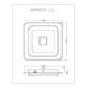 Потолочный светильник Myfar Button MR9001-CL, изображение 9